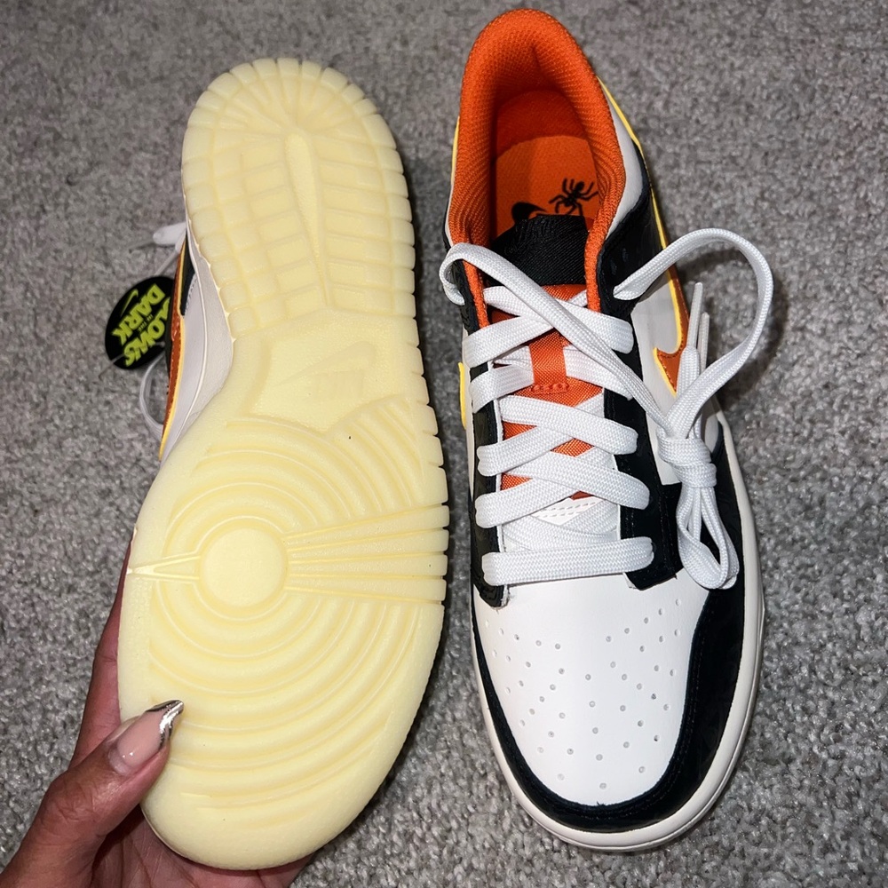 Brand new authentic glow in the dark Halloween dunks.